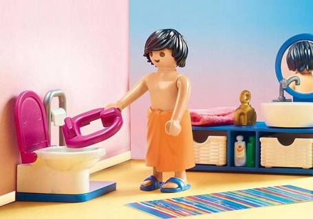 PLAYMOBIL Dollhouse 70211 Łazienka z wanną