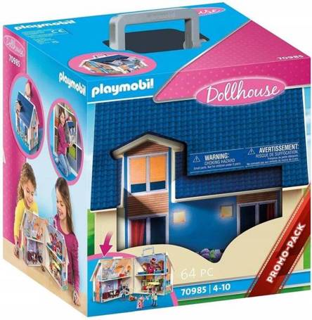 PLAYMOBIL Dollhouse 70985 Przenośny domek dla lalek