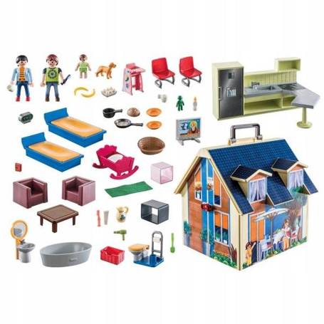 PLAYMOBIL Dollhouse 70985 Przenośny domek dla lalek