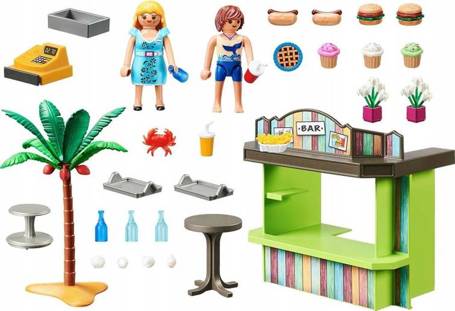 PLAYMOBIL Family Fun 70437 Kiosk na plaży