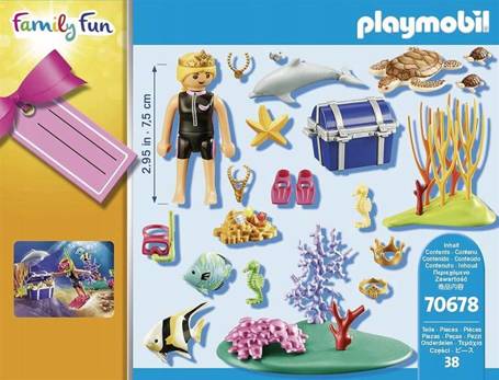 PLAYMOBIL Family Fun 70678 Płetwonurek