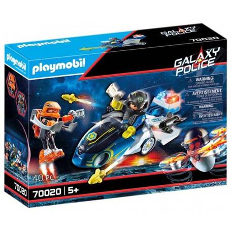 PLAYMOBIL Galaxy Police 70020 Motor policyjny