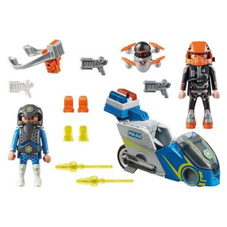 PLAYMOBIL Galaxy Police 70020 Motor policyjny