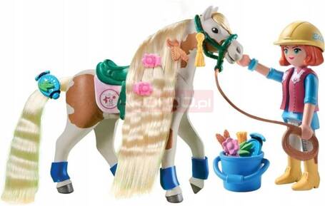 PLAYMOBIL HORSE OF WATERFALL 71639 ELLIE Z KONIEM zestaw dla dzieci +5 lat