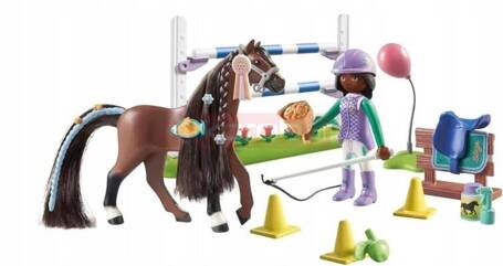 PLAYMOBIL HORSES 71355 ZOE I BLAZE Z PRZESZKODAMI