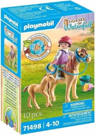 PLAYMOBIL HORSES OF WATERFALL 71498 DZIECKO Z KUCYKIEM I ŹREBAKIEM