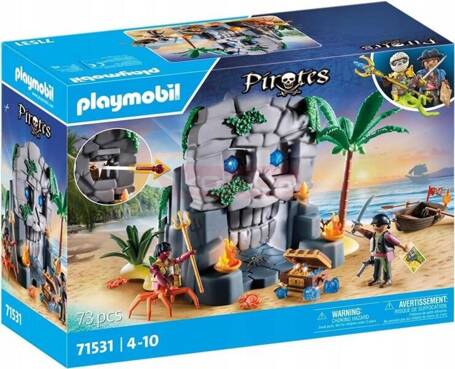 PLAYMOBIL PIRATES 71531 WYSPA TRUPIEJ CZASZKI