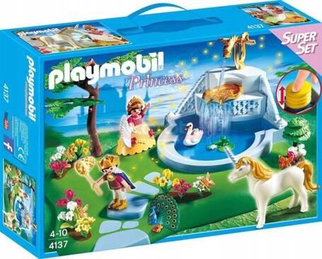 PLAYMOBIL PRINCESS 4137 SUPERSET BAJKOWY OGRÓD KRÓLEWSKI