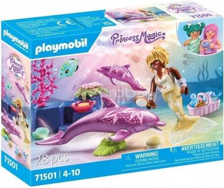 PLAYMOBIL PRINCESS MAGIC 71501 SYRENKA Z DELFINAMI