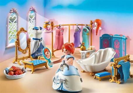 PLAYMOBIL Princess 70454 Garderoba z wanną