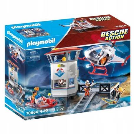 PLAYMOBIL Rescue Action 70664 Ochrona wybrzeża