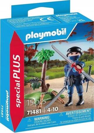 PLAYMOBIL SPECIAL PLUS 71481 NINJA Z UZBROJENIEM