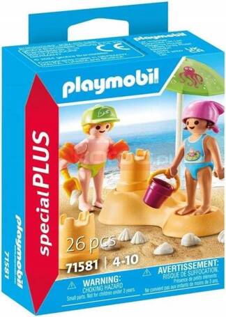 PLAYMOBIL SPECIALPLUS 71581 DZIECI I ZAMEK Z PIASKU