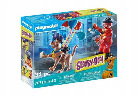 PLAYMOBIL Scooby Doo 70710 Przygoda z Ghost Clown