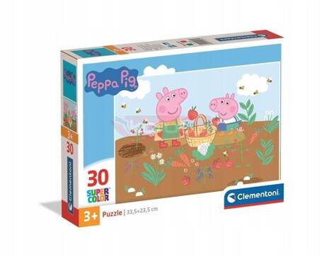 PUZZLE 30 ŚWINKA PEPPA Świnka Peppa w ogródku 20280