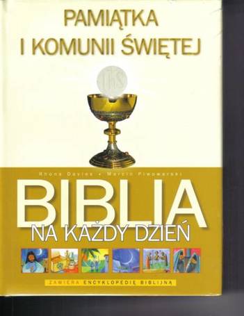 Pamiątka I Komunii Św. - Biblia na każdy dzień