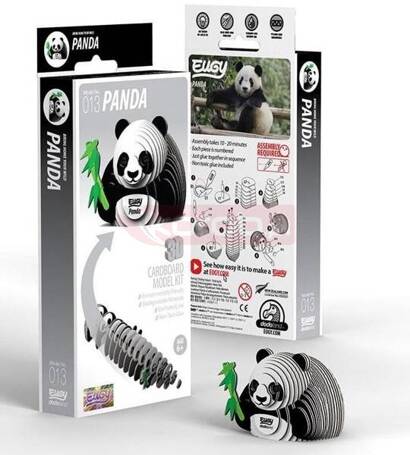 Panda Eugy. Eko Układanka 3D