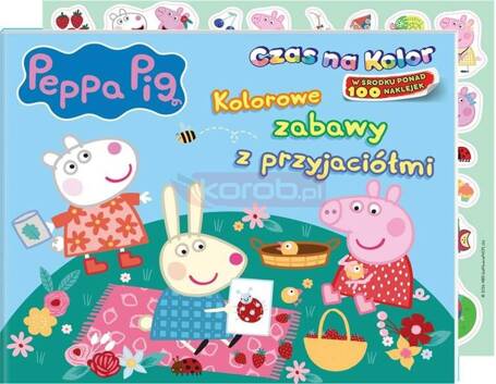 Peppa Pig. Czas na kolor. Kolorowe zabawy...