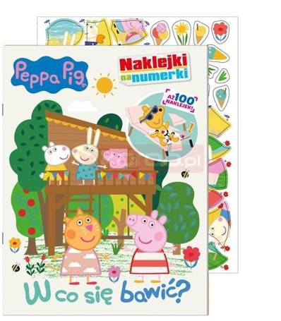 Peppa Pig. Naklejki na numerki cz.4 W co się bawić