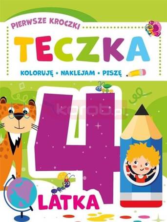 Pierwsze kroczki. Teczka 4-latka