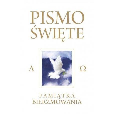 Pismo Święte Białe - Pamiątka Bierzmowania