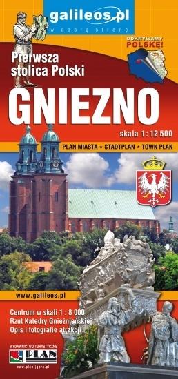 Plan miasta - Gniezno 1:12 500