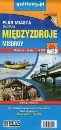 Plan miasta - Świnoujście, Międzyzdroje 1:11 500