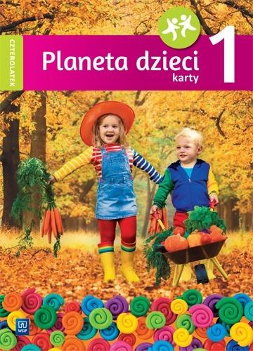 Planeta dzieci. Czterolatek. Karty pracy cz.1 WSiP