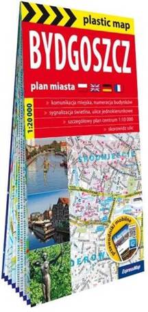 Plastic map Bydgoszcz 1: 20 000