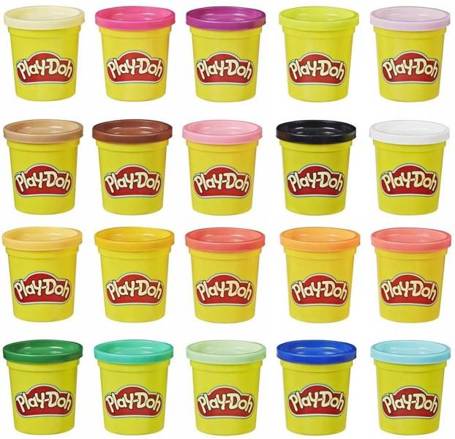 Play Doh Zestaw 20 tub walizeczka A7924