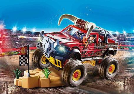 Playmobil 70549 Pokaz kaskaderski Monster Truck Rogacz