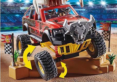 Playmobil 70549 Pokaz kaskaderski Monster Truck Rogacz