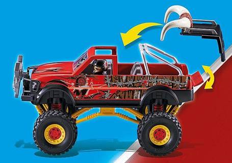 Playmobil 70549 Pokaz kaskaderski Monster Truck Rogacz