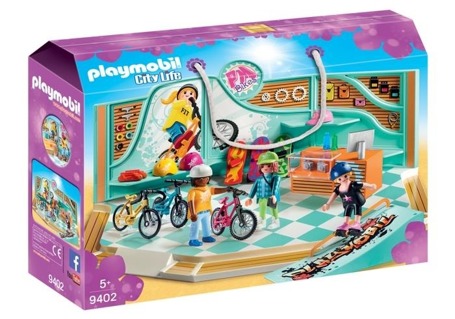 Playmobil 9402 Sklep rowerowy i skateboardowy