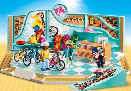 Playmobil 9402 Sklep rowerowy i skateboardowy