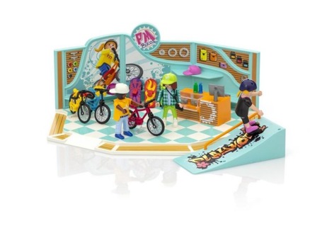 Playmobil 9402 Sklep rowerowy i skateboardowy