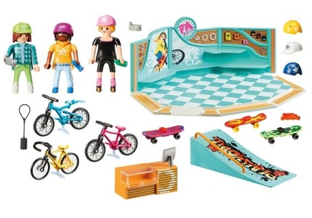 Playmobil 9402 Sklep rowerowy i skateboardowy