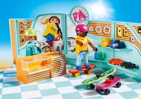 Playmobil 9402 Sklep rowerowy i skateboardowy