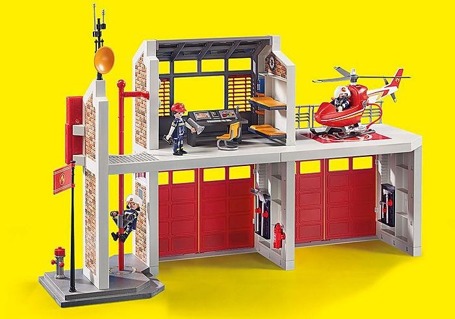 Playmobil 9462 Duża remiza strażacka z lądowiskiem