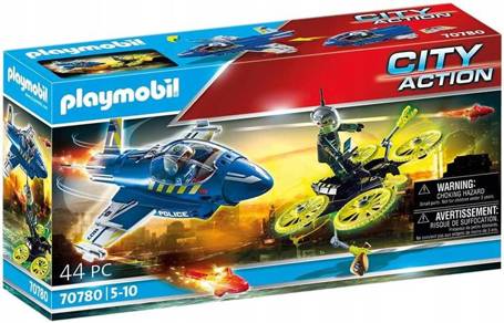 Playmobil City Action 70780 Policyjny odrzutowiec