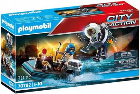 Playmobil City Action 70782 Policyjny plecak odrzutowy