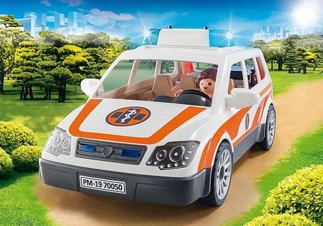 Playmobil City Life 70050 Samochód ratowniczy ze światłem i dźwiękiem