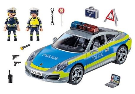 Playmobil City Life 70066 Porsche 911 Carrera 4S Policja