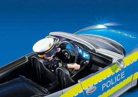 Playmobil City Life 70066 Porsche 911 Carrera 4S Policja