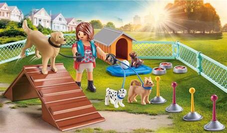 Playmobil City Life 70676 Treserka psów