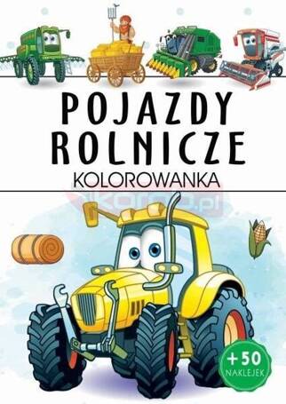 Pojazdy rolnicze - kolorowanka