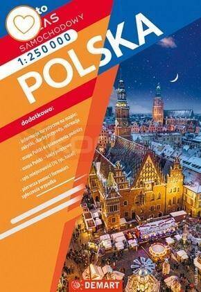 Polska Atlas samochodowy 1:250 000