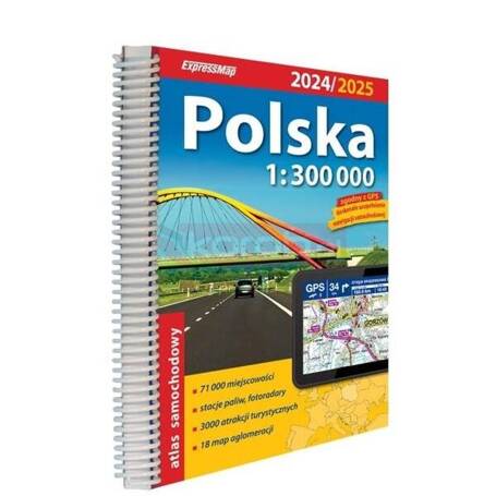 Polska atlas samochodowy 1:300 000