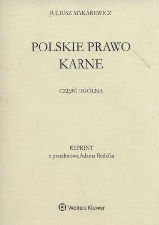 Polskie prawo karne Część ogólna