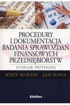 Procedury i dokumentacja badania sprawozdań...